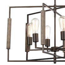 Zinger 28'' Wide 6-light Chandelier