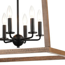 Barrow 22'' Wide 6-light Chandelier