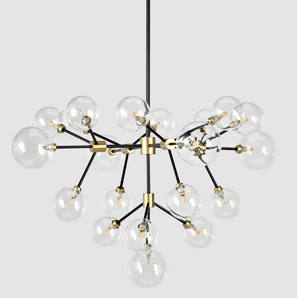 Adeline Organic Form Multi Globe Chandelier