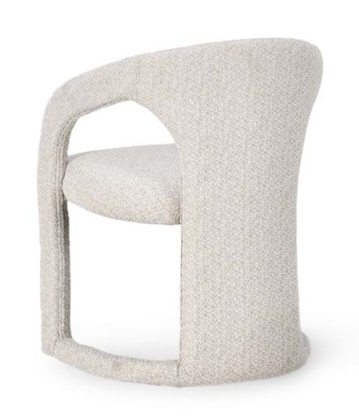 Winston Boucle Dining Chair Birch Cream