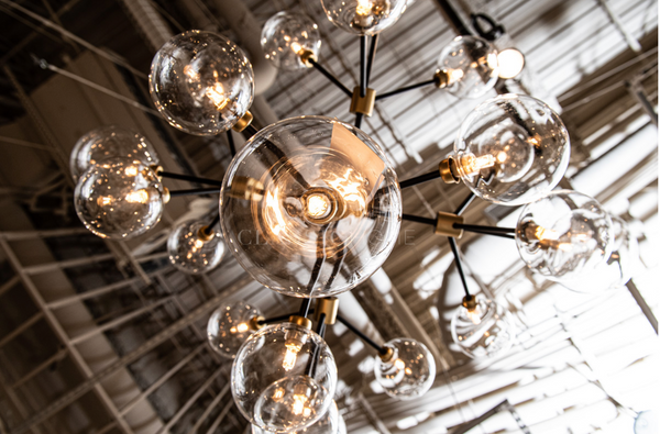 Adeline Organic Form Multi Globe Chandelier