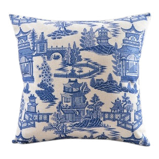 Blue willow pillows shop