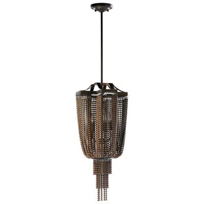 Bronze Draping Bead Pendant Light - CENTURIA