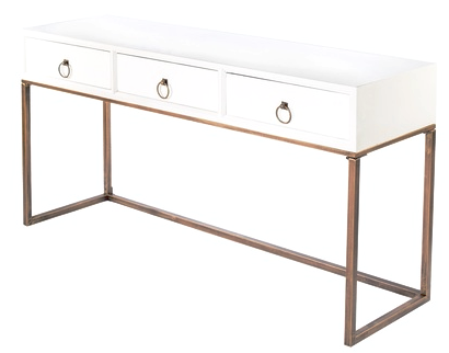 Modern White Console - CENTURIA