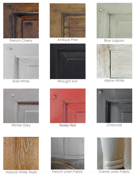 Wood Faux Bamboo Cabinet - CENTURIA