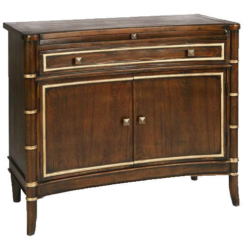 Wood Faux Bamboo Cabinet - CENTURIA