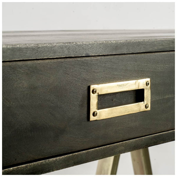 Vintage Inspired Campaign Desk - CENTURIA