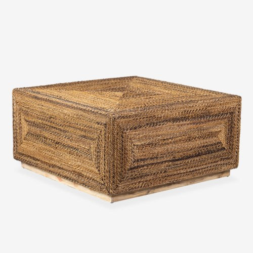 Seagrass Square Coffee Table