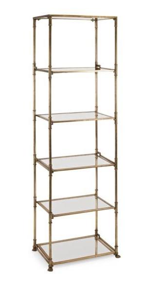 Gold bamboo hot sale etagere