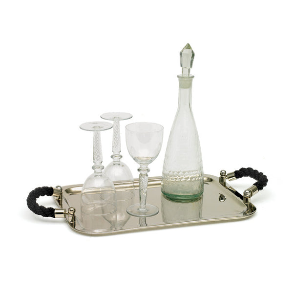 Honeycomb Etched Glass Decanter - CENTURIA