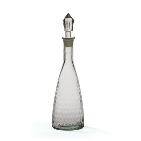 Honeycomb Etched Glass Decanter - CENTURIA
