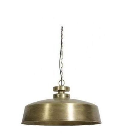 Antique Style Brass Saucer Light - CENTURIA