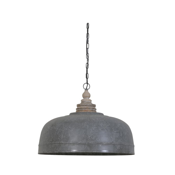 Antique Grey Dome Pendant - CENTURIA