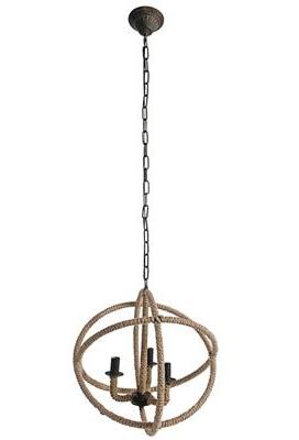 Round Rope Chandelier - CENTURIA