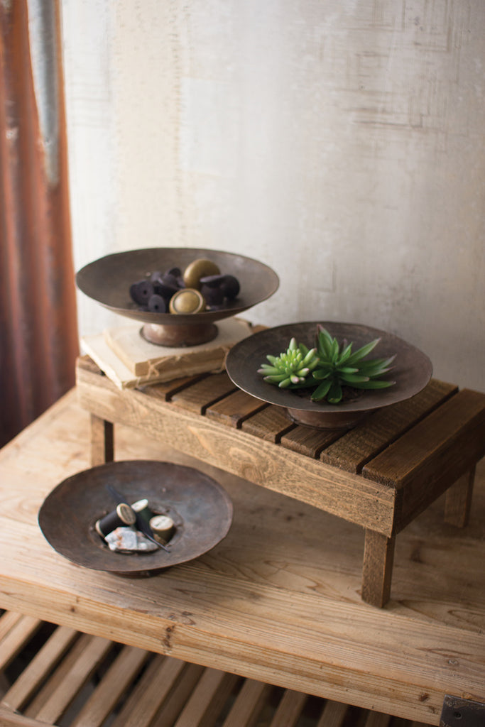 Set of 3 Rustic Bowls - CENTURIA