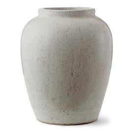 White Weathered Urn - CENTURIA