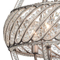 Bradington 23'' Wide 6-light Chandelier