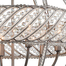 Bradington 23'' Wide 6-light Chandelier