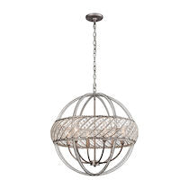 Bradington 23'' Wide 6-light Chandelier