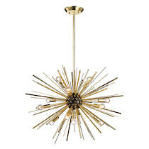 Starburst 27'' Wide 12-light Chandelier