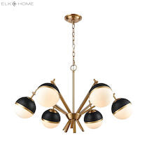 Blind Tiger 32'' Wide 6-light Chandelier