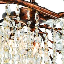 Elia 32'' Wide 6-light Chandelier