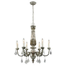 Genevieve 28'' Wide 6-light Chandelier