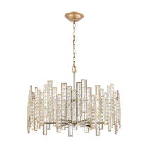 Equilibrium 24'' Wide 6-light Chandelier