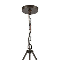 Transitions 27'' Wide 6-light Chandelier