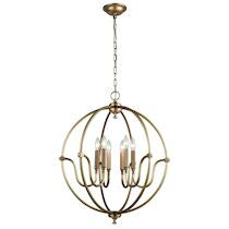 Stanton 25'' Wide 6-light Chandelier