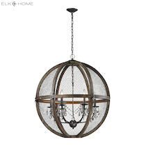 Renaissance Invention 30'' Wide 6-light Pendant