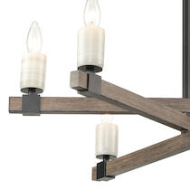 Stone Manor 27'' Wide 6-light Chandelier