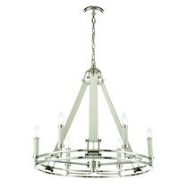 Bergamo 29'' Wide 6-light Chandelier