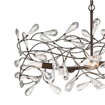 Crislett 43'' Wide 6-light Linear Chandelier