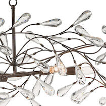 Crislett 43'' Wide 6-light Linear Chandelier