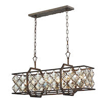 Armand 35'' Wide 6-light Linear Chandelier