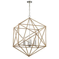 Exitor 34'' Wide 6-light Chandelier