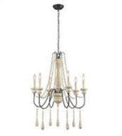 Sommieres 25'' Wide 6-light Chandelier