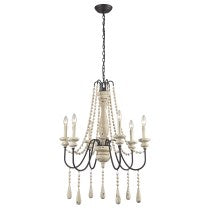 Sommieres 25'' Wide 6-light Chandelier