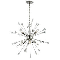 Sprigny 25'' Wide 6-light Chandelier