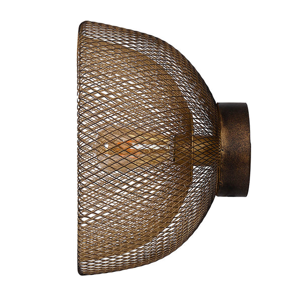 Industrial Modern Wire Wall Sconce