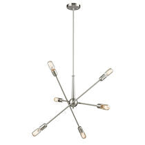 Delphine 28'' Wide 6-light Chandelier