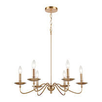 Wellsley 25'' Wide 6-light Chandelier