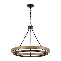 Ramsey 24'' Wide 6-light Chandelier