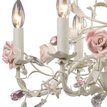 Heritage 22'' Wide 6-light Chandelier