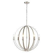 Rotunde 26'' Wide 6-light Chandelier