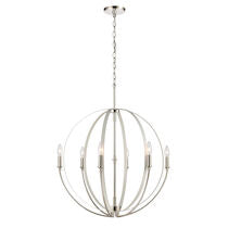 Rotunde 26'' Wide 6-light Chandelier