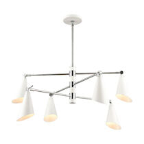 Calder 36'' Wide 6-light Chandelier