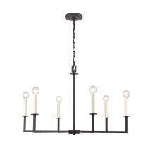 Dunne 30'' Wide 6-light Chandelier