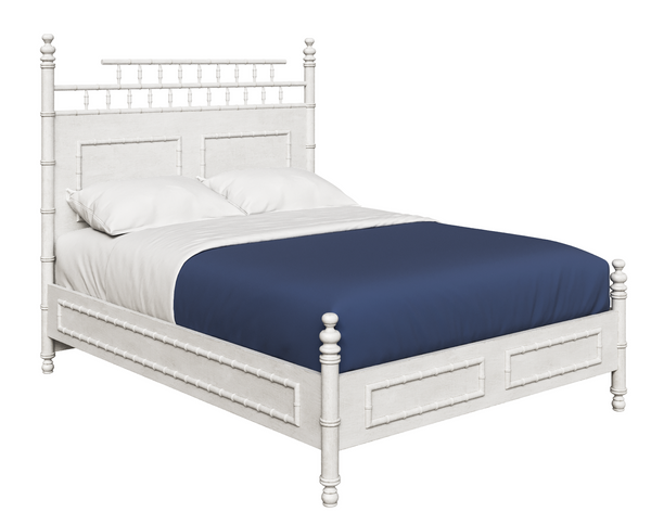 Custom Queen Chinoiserie Bed